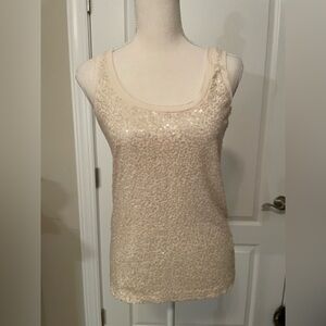 J Crew, Size S Tank with Sequins, NWT